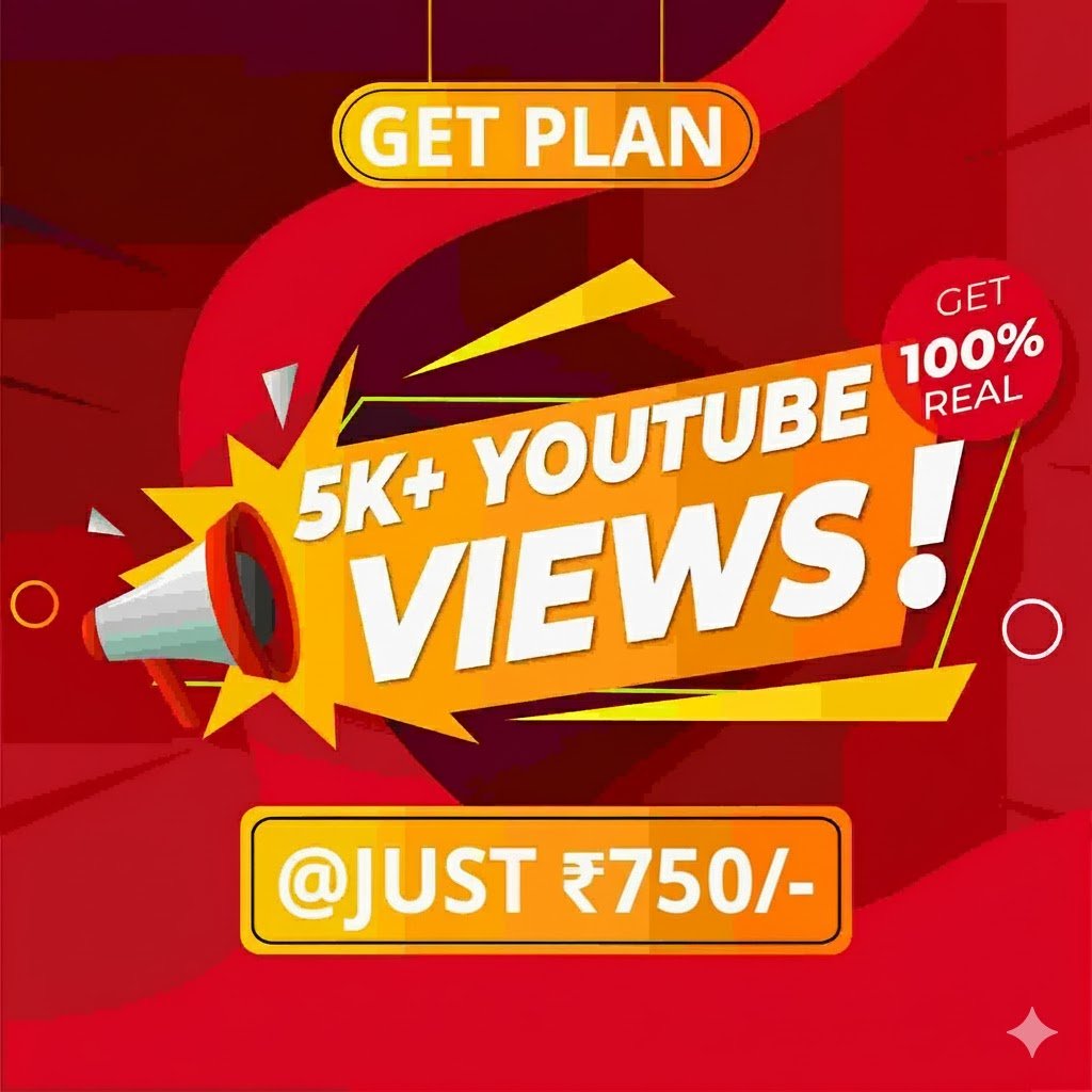 Get 5000 Real YouTube Views