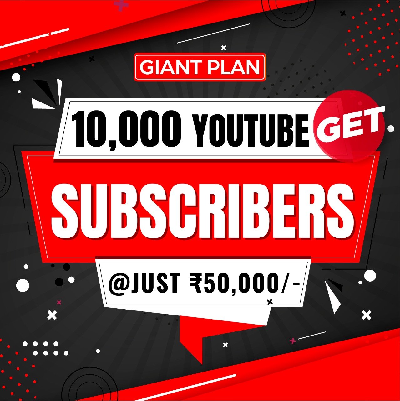  Get 10,000  YouTube Subscribers 