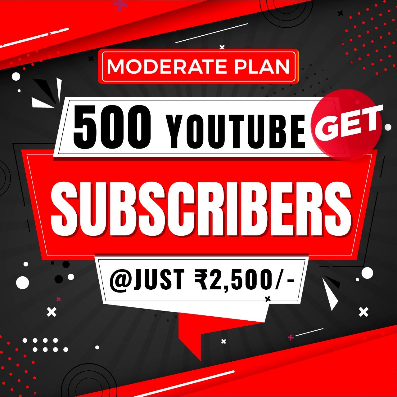  Get 500 Real YouTube Subscribers 