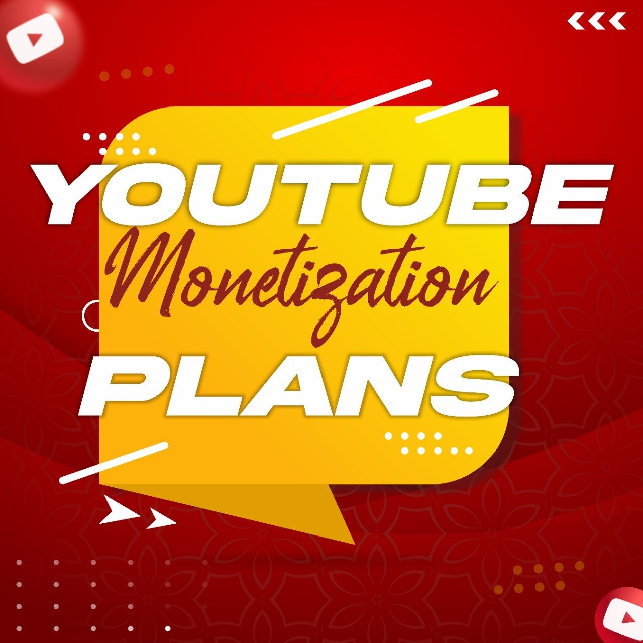 YouTube Monetization Plans