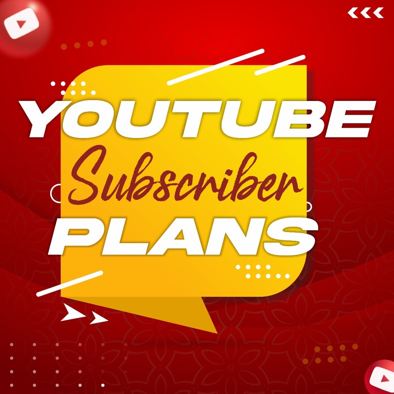 YouTube Subscribers Plans