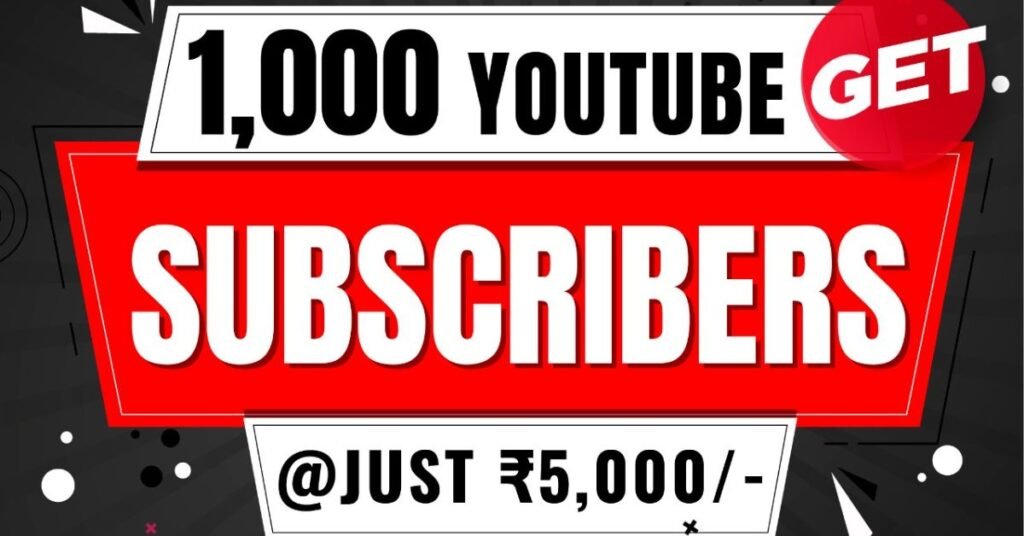 1000 YouTube Subscribers