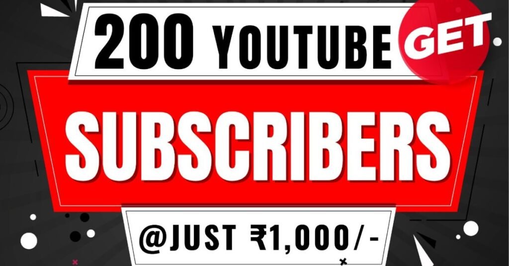 200 YouTube Subscribers